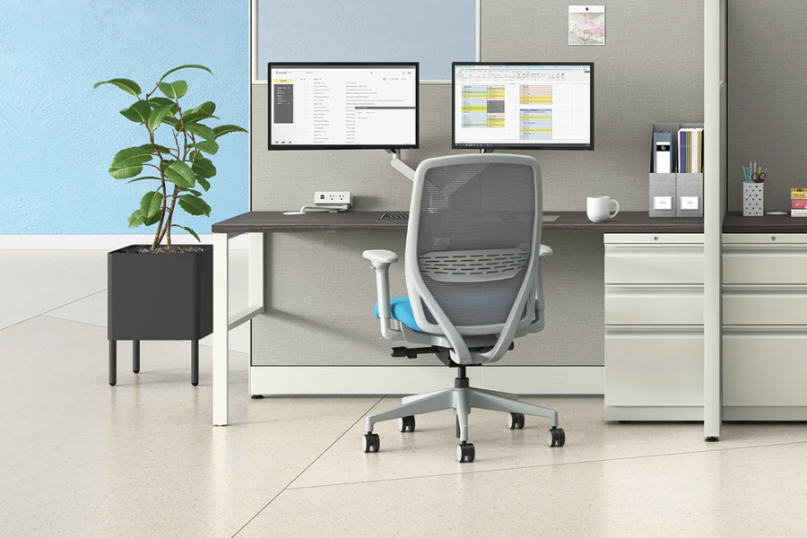 Balancing work and play with a unique office layout