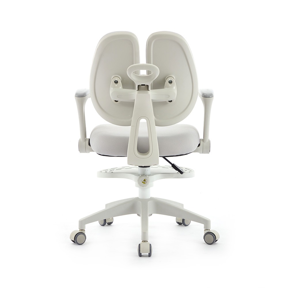 How does ergonomic research contribute to the scientific design of lumbar support for kids study chairs?
