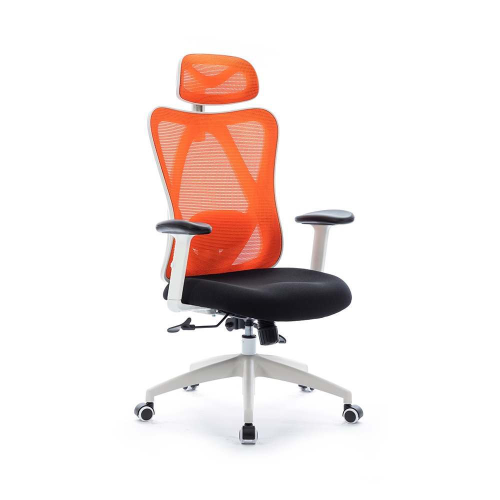How does the High Back Adjustable Mesh Office Chair resolve the back crisis of people who sit for long periods of time?