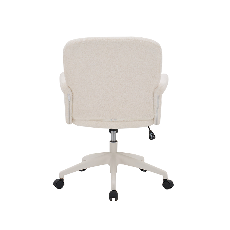Lambskin fabric Modern Home Office Desk Chair