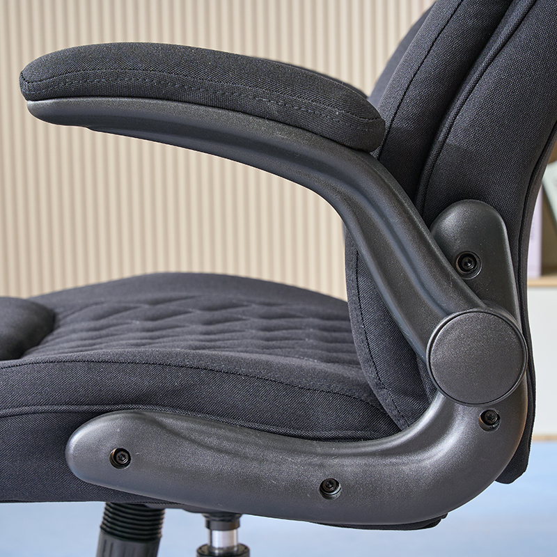 Ergonomic Computer Desk Chair with Flip-up Armrests