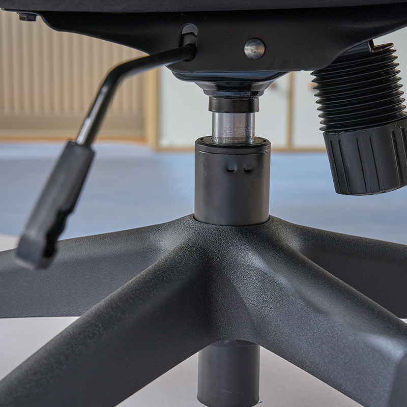 Mid-Back Office Chair, Adjustable PU Chair