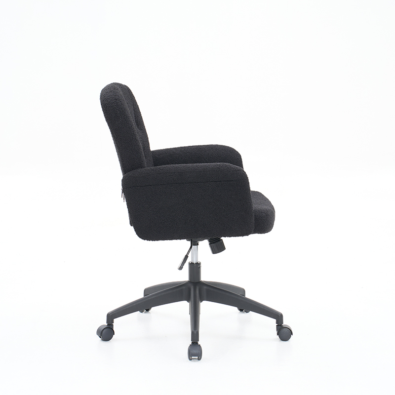 Lambskin fabric Modern Home Office Desk Chair